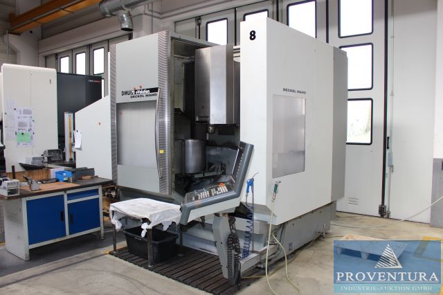 ca. 280 Pos. CNC-Fräs- und Drehzentren DMG, Raum 99xxx Nordthüringen