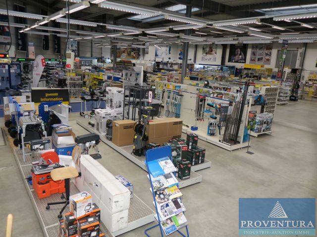 Insolvenz-Räumungsverkauf: Lünemann Stahlhandel GmbH, Grätzelstr. 13, 37079 Göttingen, Maschinen und Werkzeuge auf über 2.500 m², div. Marken: Bosch, Fein, Festool, Makita, Fetra, Hans Grohe, Hansa, Ab Do. 05.12.19, 50% Rabatt auf Alles!!