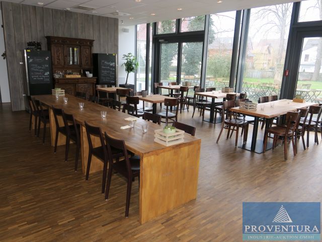 Nachverkauf zur Insolvenz-Online-Auktion: Restaurant Kepler Göttingen, 200 Positionen, Gastrotechnik, Bestecke, Getränke- u. Weinkühlschränke, etc.