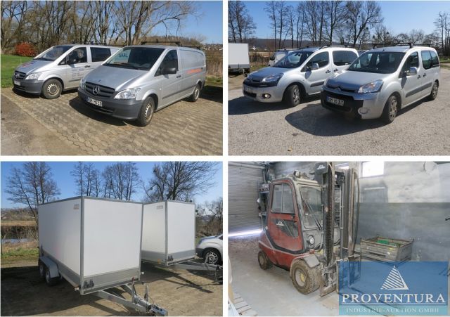 Insolvenzversteigerung Malerbetrieb Saal GmbH Einbeck, 260 Positionen: Fahrzeuge, Maschinen, Werkzeuge, Gerüst, Farben, Dämmung, etc.