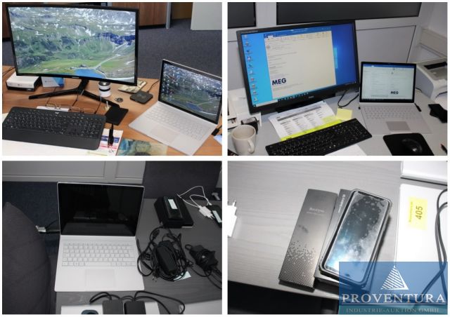 Insolvenzversteigerung MEG Mechanik GmbH 20 Pos. u.a. Netzwerktechnik, Servertechnik, Büro, Werkzeuge etc.