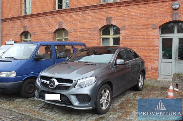 Insolvenzversteigerung MERCEDES-BENZ GLE350d 4Matic Coupe EZ 2019