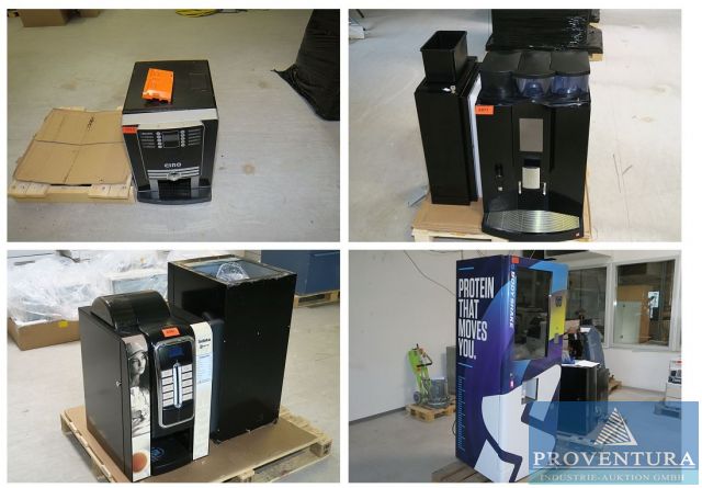 Aus Leasing: Kaffeevollautomaten, Protein Shake Automat