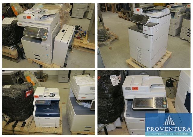 Lagerräumung aus Leasing: Multifunktionsgeräte, Drucker, XEROX, RICOH, OKI