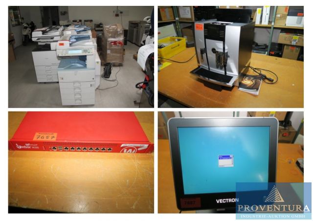 Lagerräumung zu: ca. 60 Positionen Leasingrückläufer, EDV, PC-Systeme, Server, Monitore, Alarmanlagen etc.