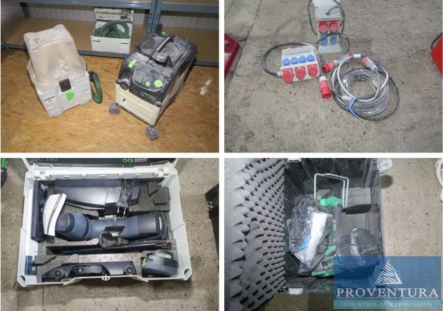Insolvenzauktion: 43 Pos. Handwerkzeuge und Verbrauchsmaterial eines Baubetriebes