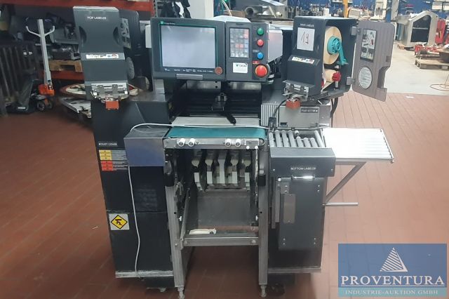 Online-Auktion: 2 Kombidämpfer UNOX u. DMS, 2 Verpackungsmaschinen DIGI, 2 Brotschneidemaschinen TREIF Diskus SB, 6 Kassenwaagen METTLER Toledo FW-T 15D B, Kühltheken, etc.