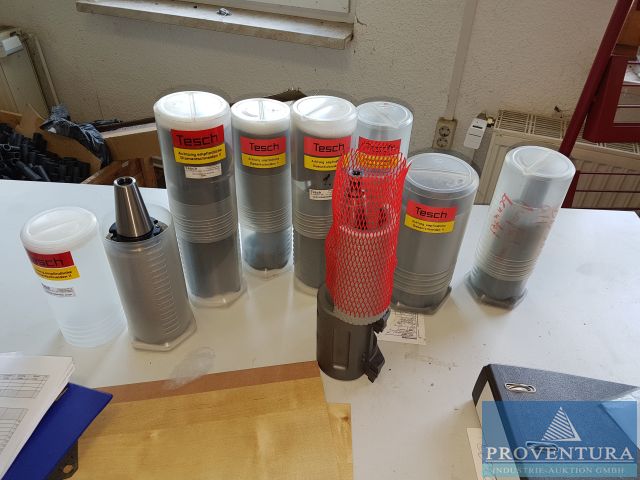 Insolvenzversteigerung Maschinenbau: 28 Pos. Messtaster, Stufenbohrer, Spriegel für Anhänger, etc.
