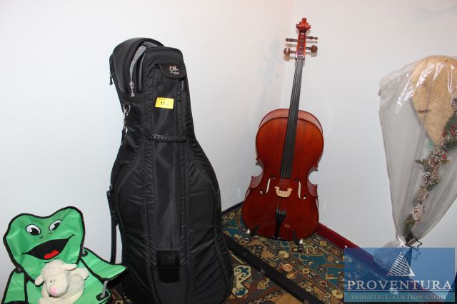 Versteigerung Cello RODERICH PAESOLD 1997 Größe 4-4 kaum gebraucht