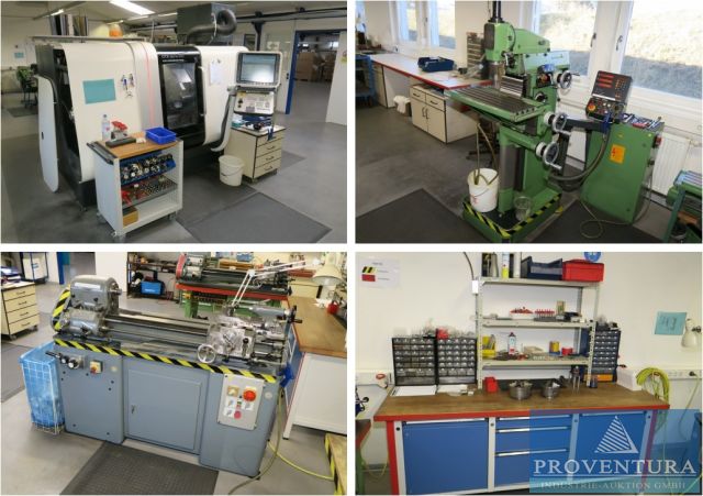 Vorankündigung Insolvenzversteigerung: 130 Pos. Inventar aus Metallwerkstatt, CNC-Bearbeitungszentrum DMG Gildemeister CTX Alpha 300, Deckel FP 1, 2 Drehmaschinen Weiler, Wärkbänke, Magazinschränke, etc. – 37000 Raum Göttingen – 28.02.2023 – 09:00:00 – Feedzy