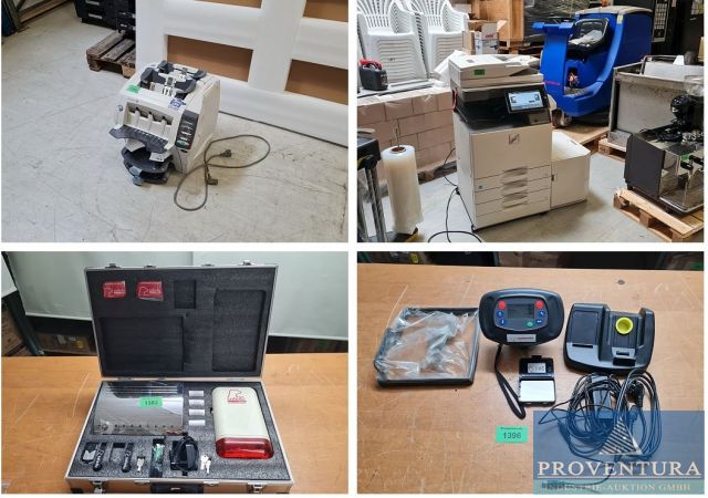 Aus Leasing 40 Positionen, EDV, Farbmessgerät X-RITE CM64 Spectrophotometer, Tablet SAMSUNG Galaxy Tab A6, Kuvertierer PITNEY BOWES Relay 1000, Multifunktionsgerät SHARP MX4070N