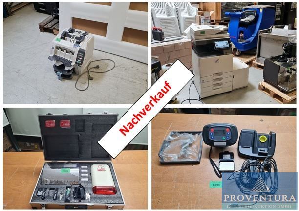 Nachverkauf aus Leasing 40 Positionen, EDV, Farbmessgerät X-RITE CM64 Spectrophotometer, Tablet SAMSUNG Galaxy Tab A6, Kuvertierer PITNEY BOWES Relay 1000, Multifunktionsgerät SHARP MX4070N