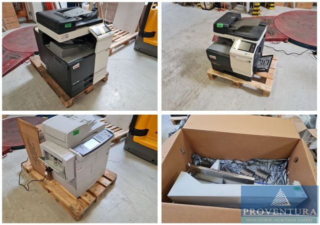 Aus Leasing 4 Multifunktionsgeräte Samsung, Develop, Toshiba, Automatischer Brieföffner Hefter OL 1000 Plus 40.000 Kuverts die Stunde angeschafft für ca. 13.900 € netto