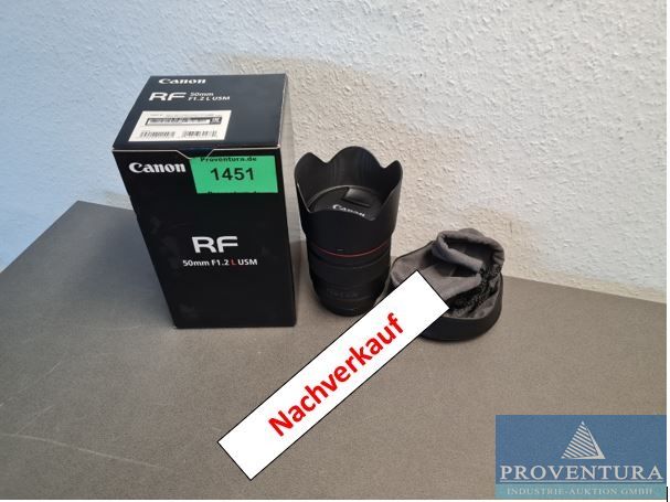Nachverkauf aus Leasing Spiegellose Systemkamera CANON R5, Objektiv CANON RF 50 mm F1.2 L USM, Dauerlicht, angeschafft 2021 – 37077 Göttingen – 11.10.2023 – 10:00:00 – Feedzy