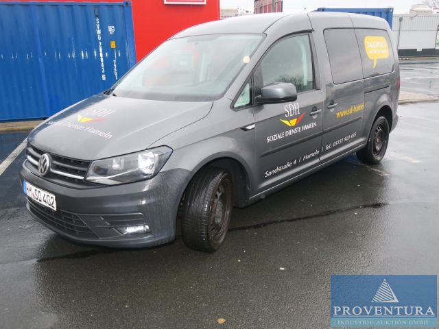 Aus Insolvenz: Rollstuhltransporter - Rollicar VW Caddy Maxi 2.0 TDI, EZ 2016, 216.000 km, mit Klapprampe