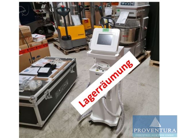 Lagerräumung aus Leasing: Haarentfernungslaser WELLCOTEC SHR 8300 angeschafft 2019 für ca. 14.900 €