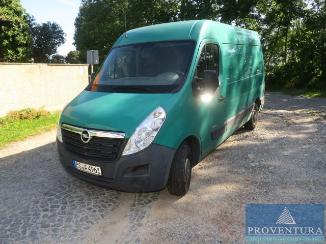 Fahrzeug-Auktion: Lkw geschl.. Kasten OPEL Movano B 2.3 CDTI, EZ. Juli 2016