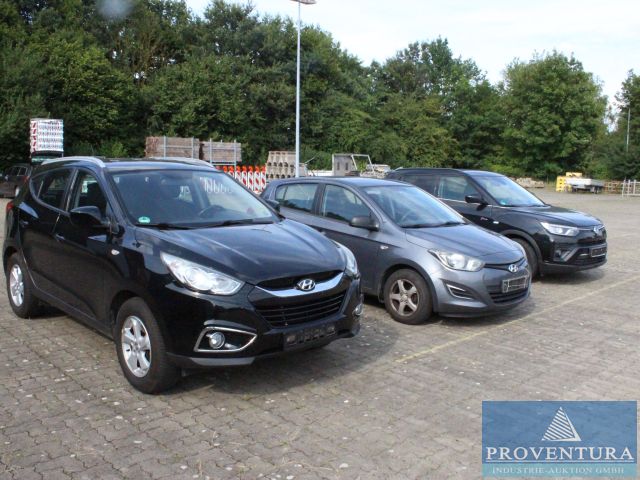 Fahrzeugauktion aus Insolvenz: Hyundai Tucson iX35 GDI 4WD, EZ 2013, Ssangyong Tivoli 1.5 e-XGDi 150T 4WD, EZ 2020, Hyundai i20 Yes, EZ 2014