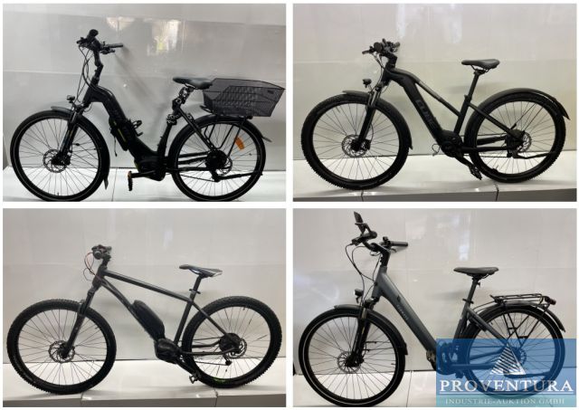 Vorankündigung: Versteigerung E-Bikes, Cube, Zündapp, Tenways, Ghost
