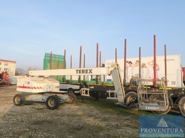 Versteigerung: Teleskoparbeitsbühne TEREX TB 50, Bj. 2001, ca. 4.000 Bh, Arbeitshöhe ca. 17.07 m