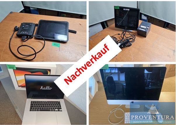 Nachverkauf Versteigerung Leasingrückläufer: 115 Positionen, Server, Alarmanlagen, Apple iMac, Apple iPad, APPLE AirPods Pro