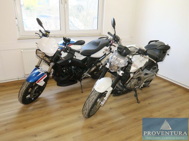 Vorankündigung: Versteigerung Motorräder, BMW F 800 R, EZ 2011, APRILIA Shiver 750, EZ 2010