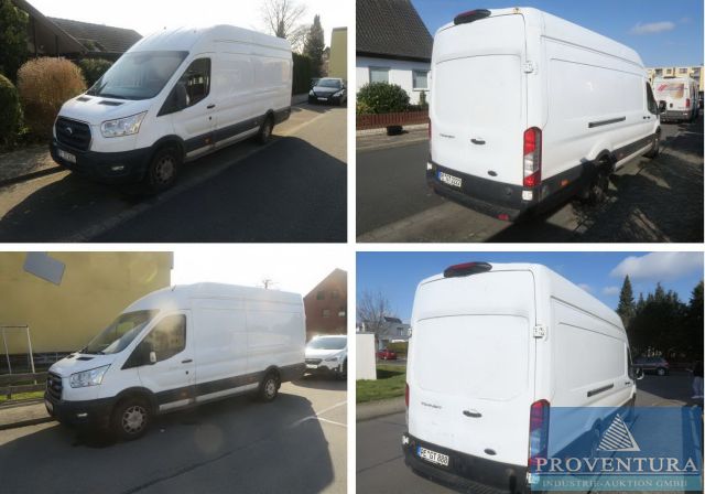 Insolvenz-Fahrzeugauktion: 2 FORD Transit V363 2.0 EcoBlue, EZ. 2021, FIAT Ducato 130 Multijet 2.3 D
