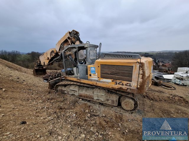 Versteigerung Bagger Liebherr R944CT Bj. 2013 aus Tunnelbau