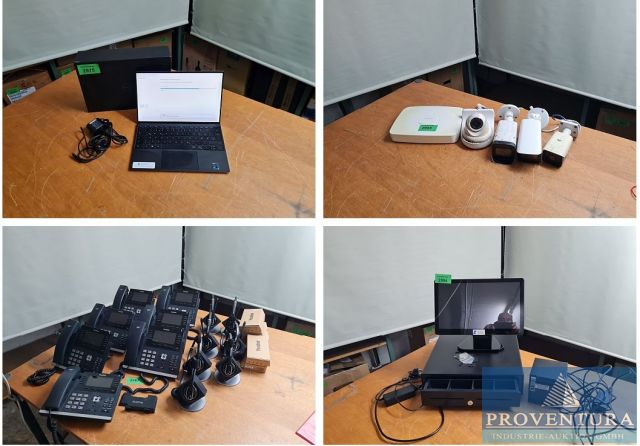 Versteigerung Leasingrückläufer: 28 Positionen, Laptops, Alarmanlagen, Yealink IP Telefone, Dokumentenkamera HOVERCAM Solo 8 Plus