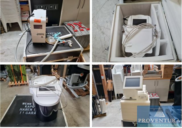 Aus Leasing: Beautygeräte SHR Germany bestehend aus: 1x Laser SHR GERMANY Carbon Profi Peelinggerät, 1x SHR GERMANY AquaPure, SHR GERMANY 3W-Laser,