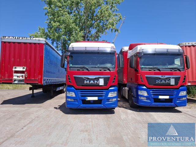 Insolvenzversteigerung Spedition Transporter LBW Koffer CITROEN Jumper 35 140 EZ 2020, SZM MAN TGX 18.440 EZ 2015, SZM MAN TGX 18.440 EZ 2016, Auflieger KÖGEL SN24 EZ 2009, KRONE SD EZ 2014, KRONE SD EZ 2008