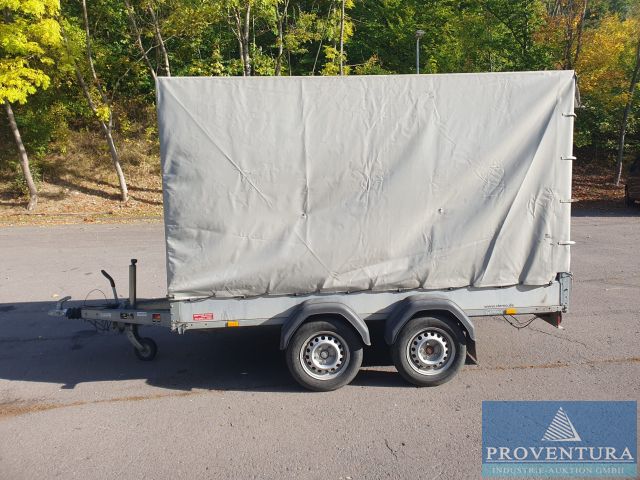 Versteigerung wegen Neuanschaffung: Pkw-Anhänger Plane-Spriegel STEMA ST02-2, EZ 2020, zul. GG 2.000 kg