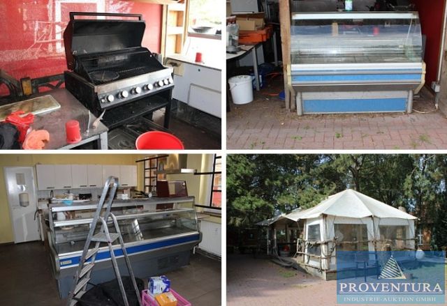 Insolvenzversteigerung Fischrestaurant Küchengeräte, Kühltresen, etc.