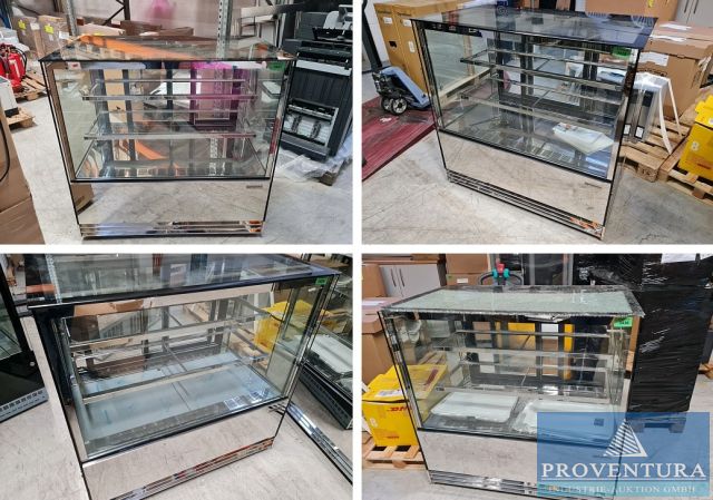 Aus Leasing: 4x Kühlvitrine GGM GASTRO Showcase KTH12712G