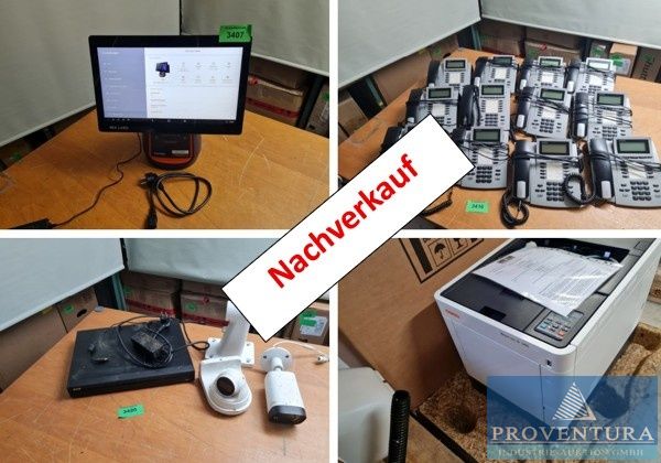 Nachverkauf Versteigerung Leasingrückläufer: 29 Positionen, Telefonanlage AGFEO AS 45 mit 12 x Systemtelefon AGFEO ST22,  Alarmanlagen,EDV, Laserdrucker UTAX P-C3062DN – 37079 Göttingen – 10.12.2025 – 09:00:00 – Feedzy
