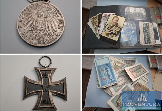 Versteigerung aus Nachlass Münzen + Banknoten Deutsches Reich, Orden WK I, Fotoalbum WK I – 37077 Göttingen – 07.01.2026 – 08:45:00 – Feedzy