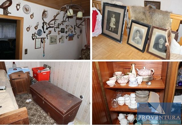 Wohnungsinventar um 1920 eines Jägers zur Komplettberäumung