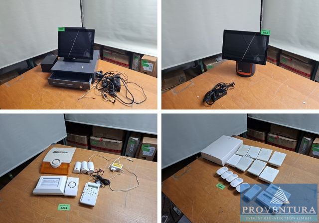 Versteigerung Leasingrückläufer: 33 Positionen, Alarmanlagen, EDV, PC-Systeme, etc.