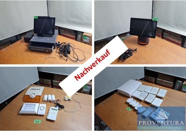 Nachverkauf Versteigerung Leasingrückläufer: 33 Positionen, Alarmanlagen, EDV, PC-Systeme, etc.
