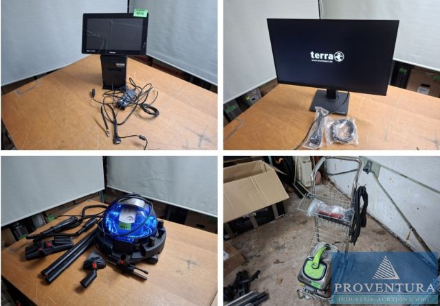 Versteigerung Leasingrückläufer: 80 Positionen, Alarmanlagen, EDV , PC Systeme, Dampfreiniger