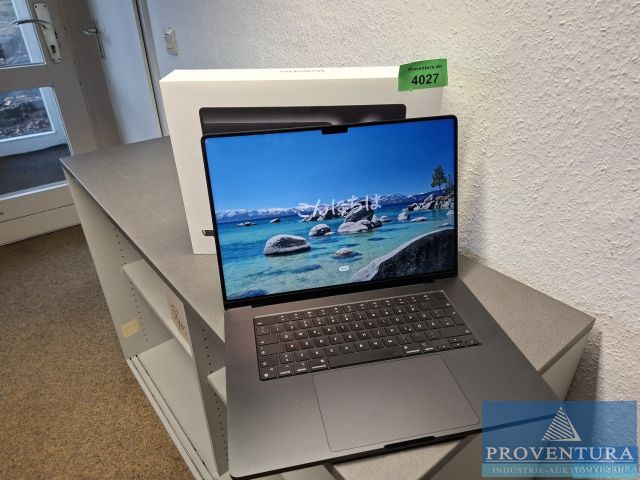 Aus Leasing: Apple MacBook Pro 16 Zoll M3 Max, November 2023