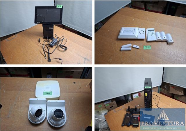 Versteigerung Leasingrückläufer: 50 Positionen, Alarmanlagen, EDV , PC Systeme, Elecktronische Schließzylinder