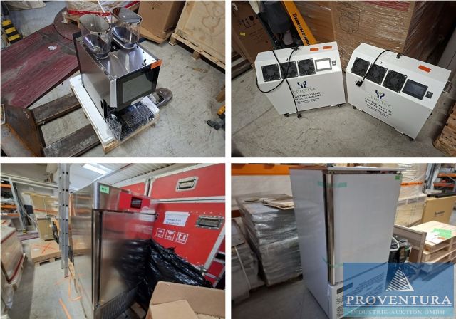Gastroversteigerung aus Leasing: Kaffeevollautomat WMF 5000S+, 1x Schockfroster FORCAR G-AB4010, 1x Schockfroster HUGENTOBLER ABV5001-HU, Luftreiniger Luftreiniger 2x DEBETEK Easy