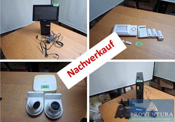 Nachverkauf Versteigerung Leasingrückläufer: 50 Positionen, Alarmanlagen, EDV , PC Systeme, Elecktronische Schließzylinder