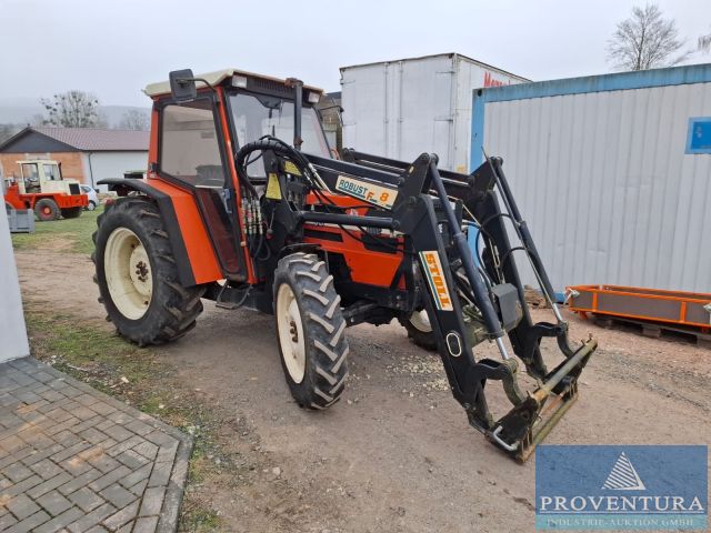 Vorankündingung: Versteigerung Traktor SAME Solar 60 Allrad, Stoll Robust F8 Frontlader, 60 PS, 6.200 Betr. Std, Bj.1993