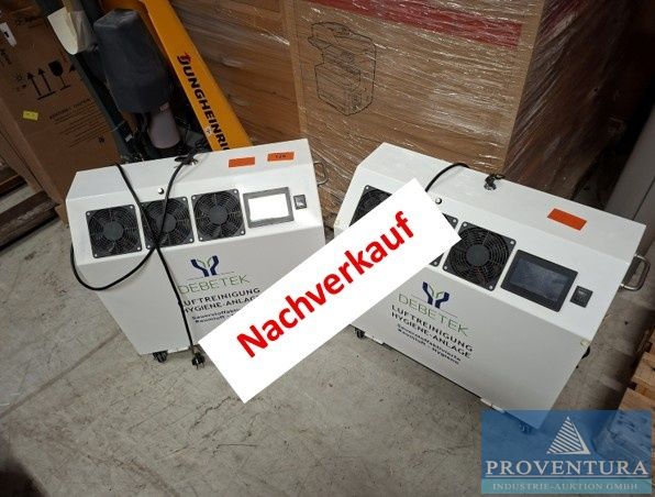 Nachverkauf Gastroversteigerung aus Leasing: Luftreiniger Luftreiniger 2x DEBETEK Easy
