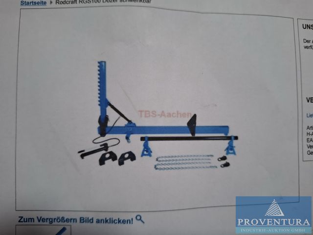Aus Leasing: Richtgerät RODCRAFT RGS100 Dozer 10 t Baujahr 2022