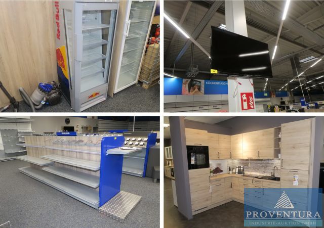 Vorankündigung Insolvenzauktion 400 Pos. eines Elektrofachgeschäfts: versch. Musterküchen NOBILIA, TV-Geräte SONY, div. Kühlschränke, TEGO-Verkaufsregale, div. Palettenregale, viel Laden- u. Lagereinrichtung, EDV, Büroausstattung, etc. – 26409 Wittmund – 09.04.2026 – 09:00:00 – Feedzy