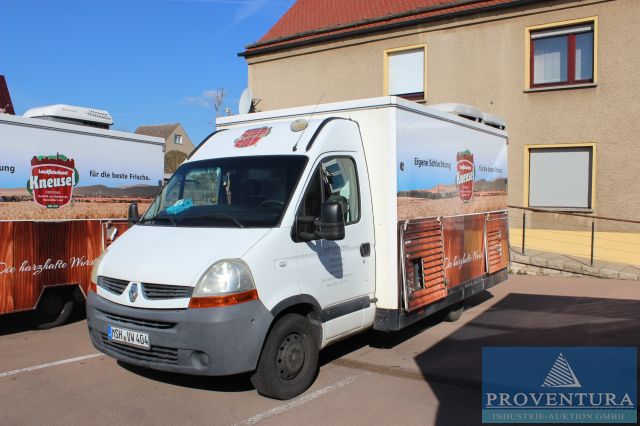 Insolvenzversteigerung 5 Verkaufsfahrzeuge Fleischerei RENAULT Master sowie Kühlfahrzeug – Raum 06300 Mansfelder Land – 21.04.2026 – 09:00:00 – Feedzy