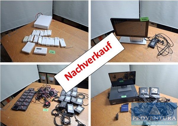 Nachverkauf Versteigerung Leasingrückläufer: 73 Positionen, Alarmanlagen, EDV , PC Systeme, Etikettendrucker ZEBRA ZD620, Telefonanlage UNIFY OpenScape Business X3R, Motorsäge HUSQVARNA 545 Mark II 18 Zoll